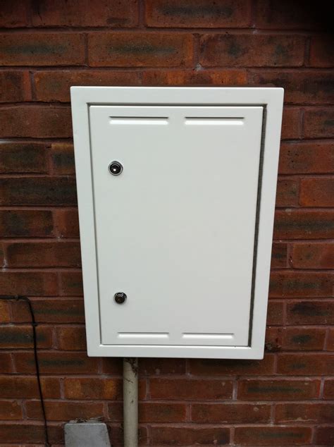 how to replace electric meter box door|external electric meter box door.